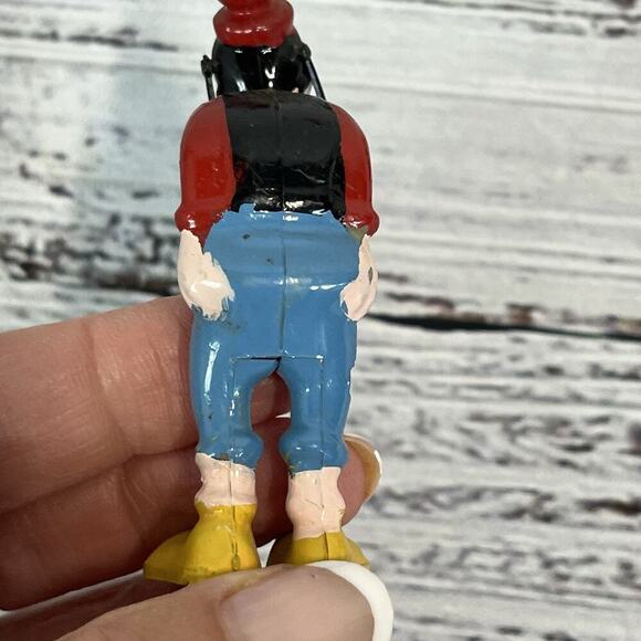 Vintage Walt Disney World Mickey Mouse & Goofy Bobble Heads MM Club Button - Picture 9 of 16